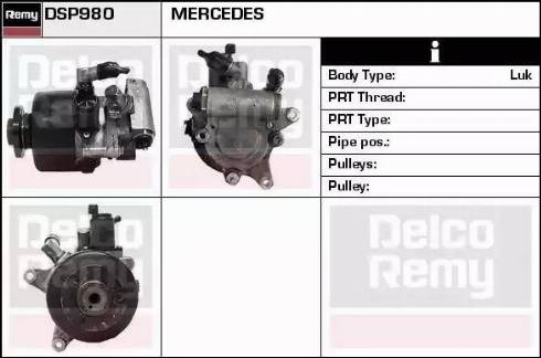 Remy DSP980 - Pompa idraulica, Sterzo autozon.pro