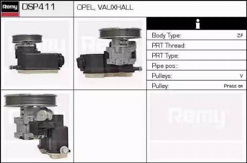 Remy DSP411 - Pompa idraulica, Sterzo autozon.pro