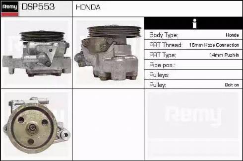 Remy DSP553 - Pompa idraulica, Sterzo autozon.pro