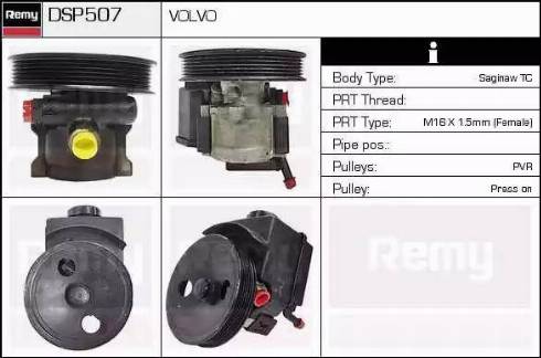 Remy DSP507 - Pompa idraulica, Sterzo autozon.pro