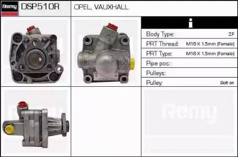 Remy DSP510R - Pompa idraulica, Sterzo autozon.pro