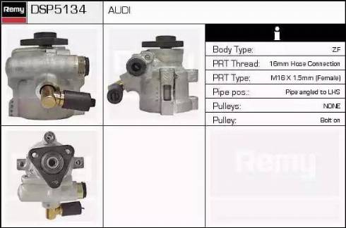 Remy DSP5134 - Pompa idraulica, Sterzo autozon.pro