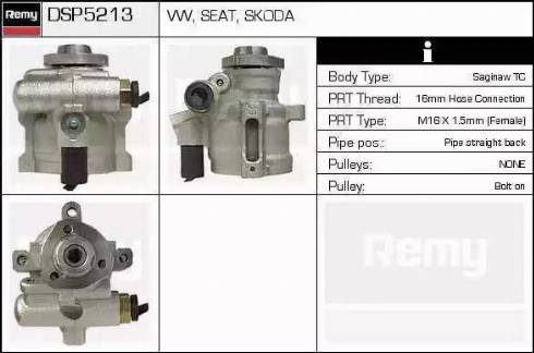 Remy DSP5213 - Pompa idraulica, Sterzo autozon.pro