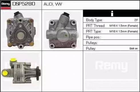 Remy DSP5280 - Pompa idraulica, Sterzo autozon.pro