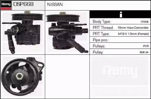 Remy DSP668 - Pompa idraulica, Sterzo autozon.pro