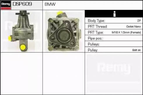 Remy DSP609 - Pompa idraulica, Sterzo autozon.pro