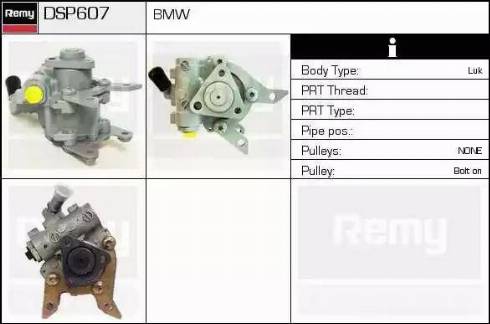 Remy DSP607 - Pompa idraulica, Sterzo autozon.pro