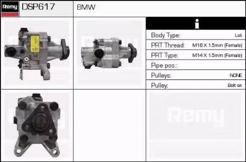 Remy DSP617 - Pompa idraulica, Sterzo autozon.pro