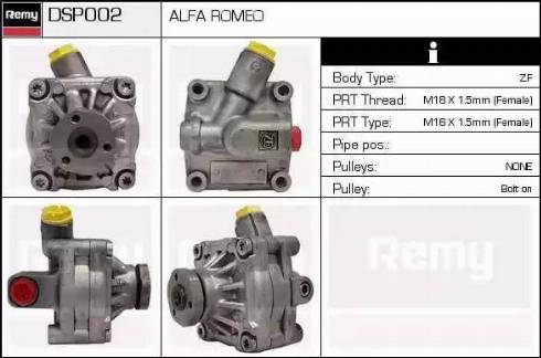 Remy DSP002 - Pompa idraulica, Sterzo autozon.pro