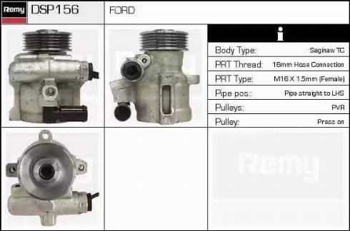 Remy DSP156 - Pompa idraulica, Sterzo autozon.pro