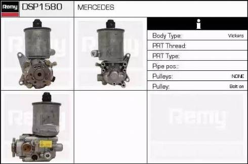 Remy DSP1580 - Pompa idraulica, Sterzo autozon.pro