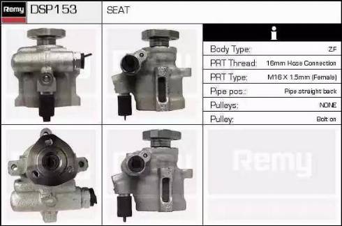 Remy DSP153 - Pompa idraulica, Sterzo autozon.pro