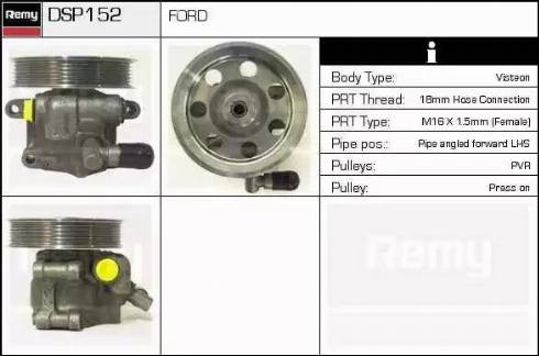 Remy DSP152 - Pompa idraulica, Sterzo autozon.pro