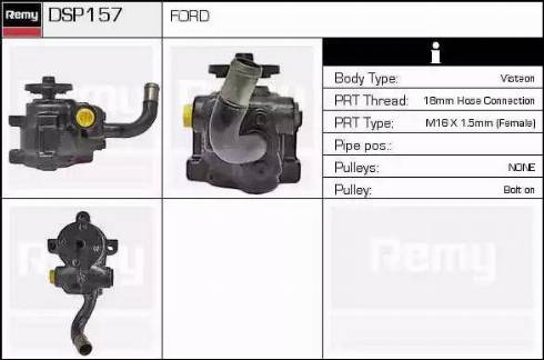 Remy DSP157 - Pompa idraulica, Sterzo autozon.pro