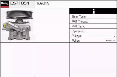 Remy DSP1054 - Pompa idraulica, Sterzo autozon.pro