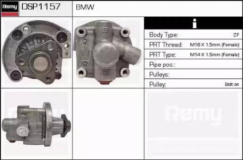 Remy DSP1157 - Pompa idraulica, Sterzo autozon.pro