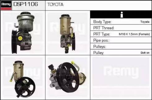 Remy DSP1106 - Pompa idraulica, Sterzo autozon.pro