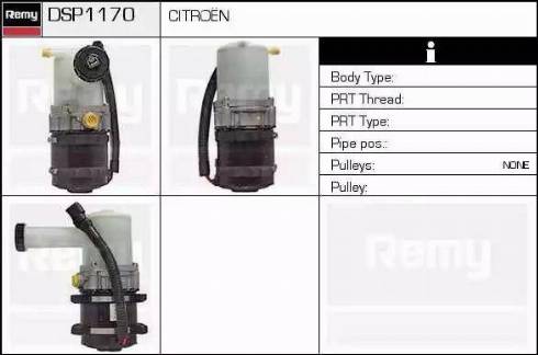 Remy DSP1170 - Pompa idraulica, Sterzo autozon.pro