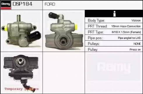 Remy DSP184 - Pompa idraulica, Sterzo autozon.pro