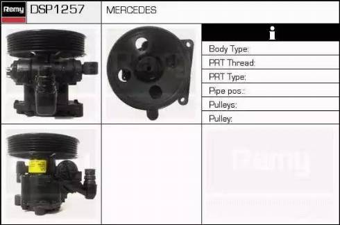 Remy DSP1257 - Pompa idraulica, Sterzo autozon.pro