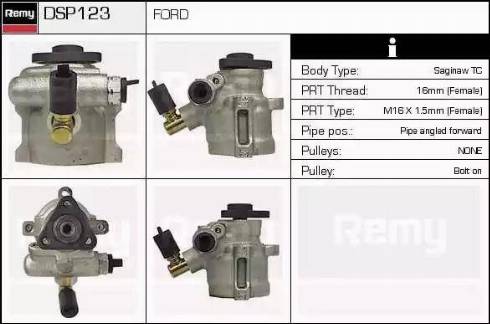 Remy DSP123 - Pompa idraulica, Sterzo autozon.pro