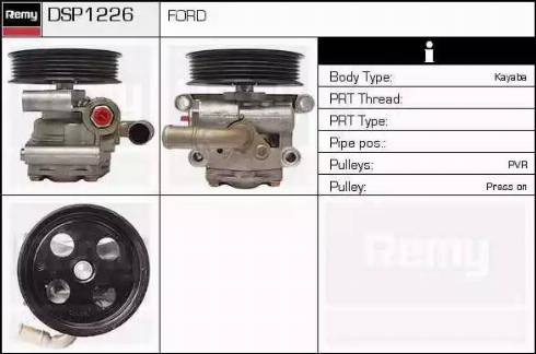 Remy DSP1226 - Pompa idraulica, Sterzo autozon.pro