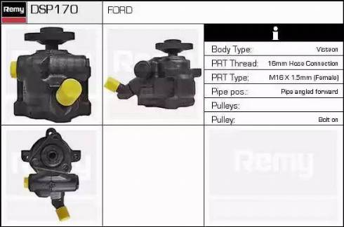 Remy DSP170 - Pompa idraulica, Sterzo autozon.pro