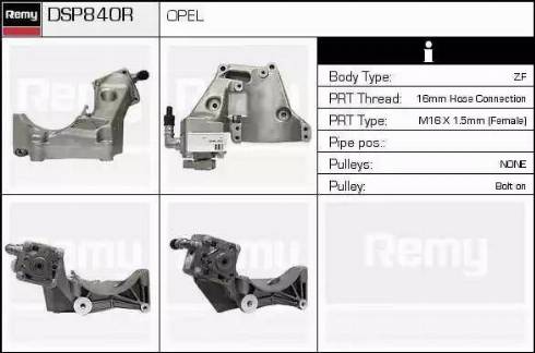 Remy DSP840R - Pompa idraulica, Sterzo autozon.pro