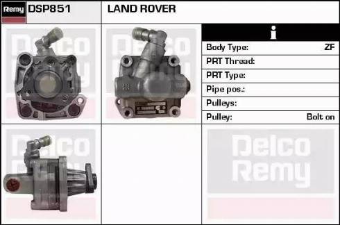 Remy DSP851 - Pompa idraulica, Sterzo autozon.pro