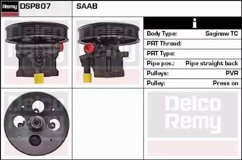 Remy DSP807 - Pompa idraulica, Sterzo autozon.pro