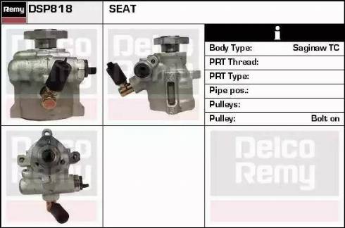 Remy DSP818 - Pompa idraulica, Sterzo autozon.pro