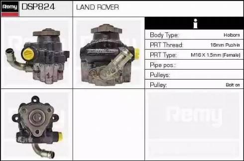 Remy DSP824 - Pompa idraulica, Sterzo autozon.pro