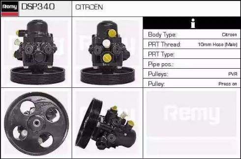 Remy DSP340 - Pompa idraulica, Sterzo autozon.pro