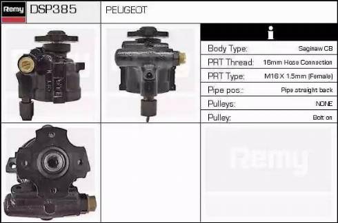 Remy DSP385 - Pompa idraulica, Sterzo autozon.pro