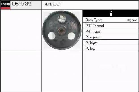 Remy DSP739 - Pompa idraulica, Sterzo autozon.pro