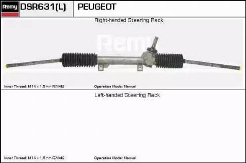 Remy DSR631L - Scatola guida autozon.pro