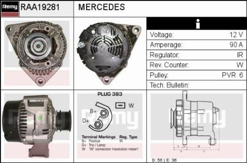 Remy RAA19281 - Alternatore autozon.pro