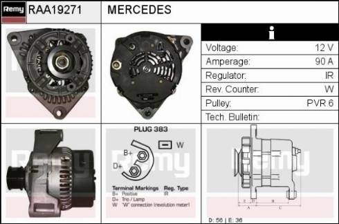 Remy RAA19271 - Alternatore autozon.pro