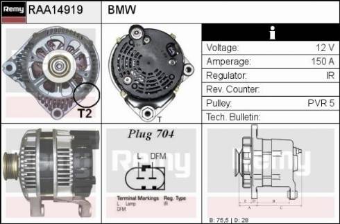 Remy RAA14919 - Alternatore autozon.pro