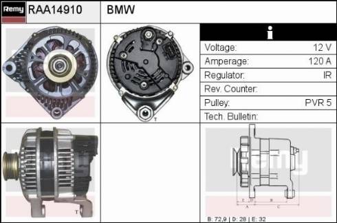 Remy RAA14910 - Alternatore autozon.pro