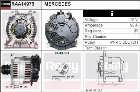 Remy RAA14976 - Alternatore autozon.pro