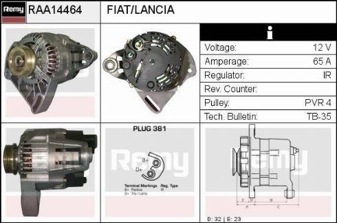 Remy RAA14464 - Alternatore autozon.pro