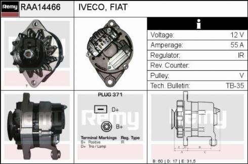 Remy RAA14466 - Alternatore autozon.pro