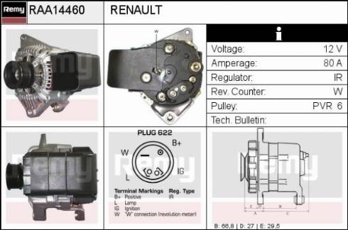 Remy RAA14460 - Alternatore autozon.pro