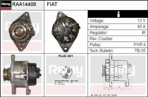 Remy RAA14406 - Alternatore autozon.pro