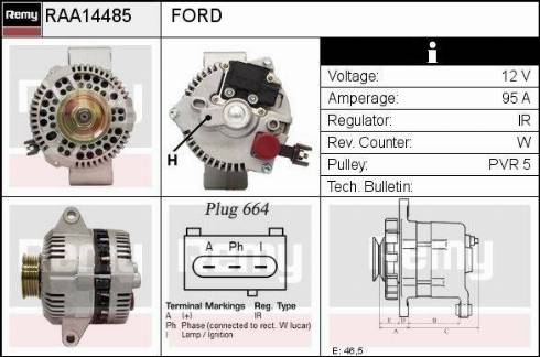 Remy RAA14485 - Alternatore autozon.pro