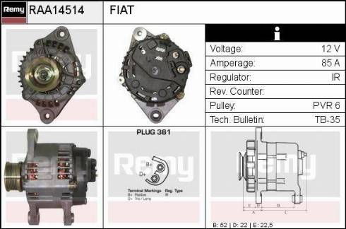 Remy RAA14514 - Alternatore autozon.pro