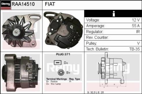 Remy RAA14510 - Alternatore autozon.pro