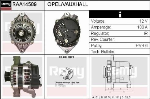 Remy RAA14589 - Alternatore autozon.pro