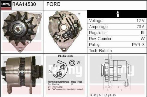 Remy RAA14530 - Alternatore autozon.pro